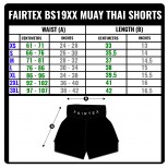 Шорты тайские Fairtex (BS-1925 Mr X)
