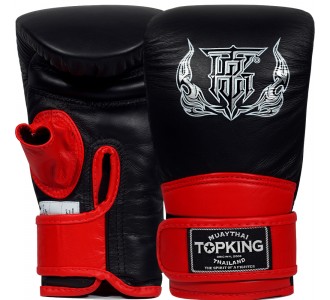 Тренировочные снарядные перчатки Top King (TKBMP-OT white/red)