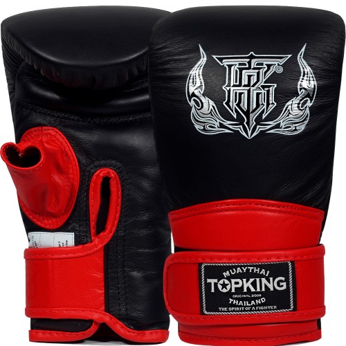 Тренировочные снарядные перчатки Top King (TKBMP-OT white/red)