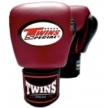Боксерские перчатки Twins Special (BGVLA-2 maroon/black)