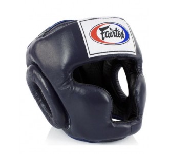 Боксерский шлем Fairtex (HG-3 blue)