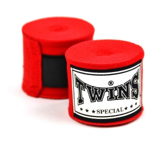 Боксерские бинты Twins Special (CH-5 red)