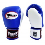 Боксерские перчатки Twins Special (BGVLA-2 blue-white)