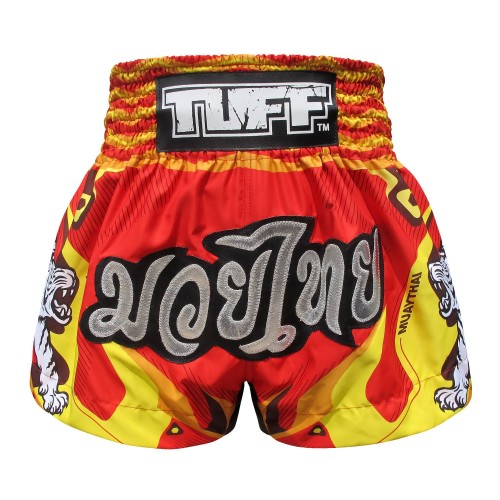 Шорты для тайского бокса TUFF традиционные (MS-616-RED-S)