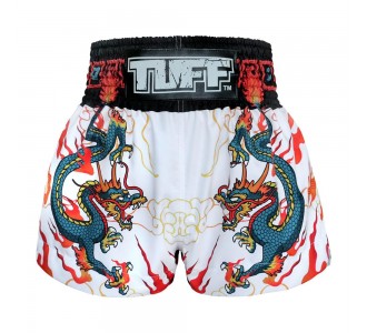 Шорты для тайского бокса TUFF традиционные (MS-622-WHT-S)