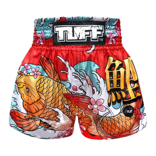 Шорты для тайского бокса TUFF традиционные (MS-637-RED-S)