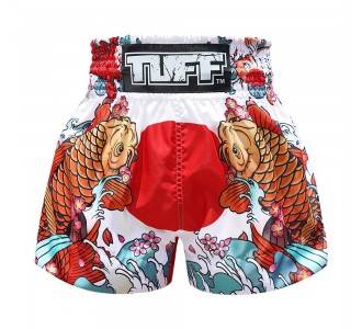 Шорты для тайского бокса TUFF традиционные (MS-637-WHT-S)