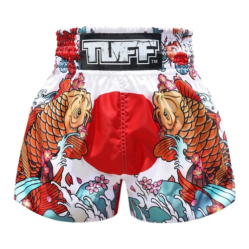 Тайские шорты TUFF традиционные (MS-637-WHT-S)