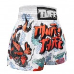 Шорты для тайского бокса TUFF традиционные (MS-638-WHT-S)