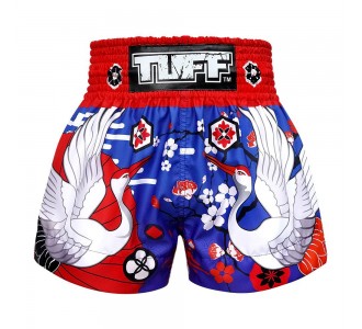 Шорты для тайского бокса TUFF традиционные (MS-639-BLU-S)