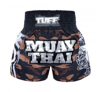 Шорты для тайского бокса TUFF традиционные (MS-640-BRN-S)