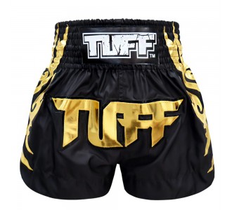 Шорты для тайского бокса TUFF традиционные (MS-431-BLK-S)