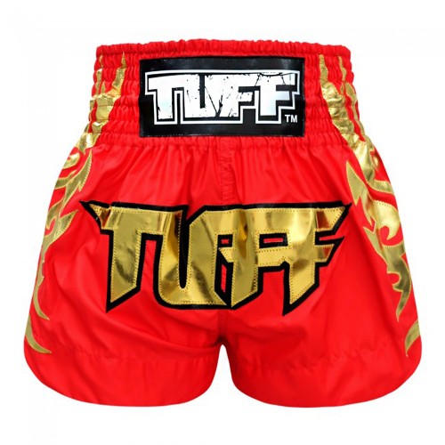 Шорты для тайского бокса TUFF традиционные (MS-431-RED-S)