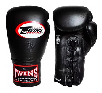 Боксерские перчатки Twins Special (BGLL-1 black)