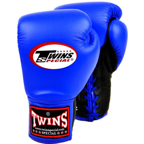 Боксерские перчатки Twins Special (BGLL-1 blue/black)
