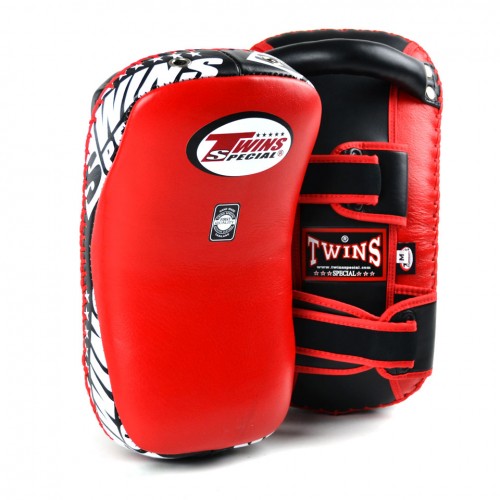 Пэды для тайского бокса Twins Special (KPL-10 red/black)