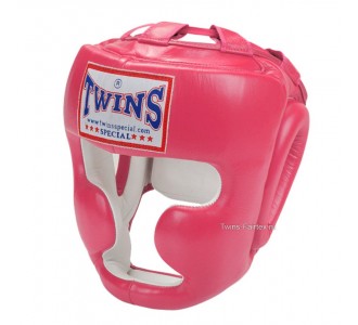 Детский боксерский шлем Twins Special (HGL-3 pink)