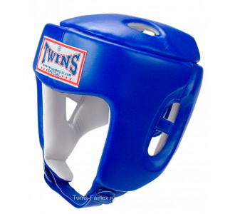 Детский боксерский шлем Twins Special (HGL-4 blue)
