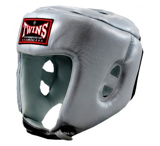 Детский боксерский шлем Twins Special (HGL-4 silver)