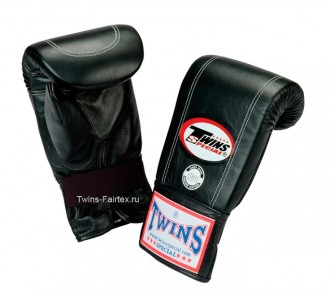 Тренировочные снарядные перчатки Twins Special (TBGL-2F black)