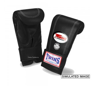 Тренировочные снарядные перчатки Twins Special (TBGL-3F black)