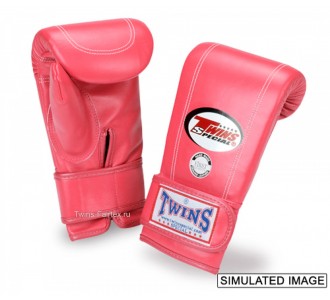 Тренировочные снарядные перчатки Twins Special (TBGL-3F pink)