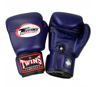 Детские боксерские перчатки Twins Special (BGVL-3 dark blue)