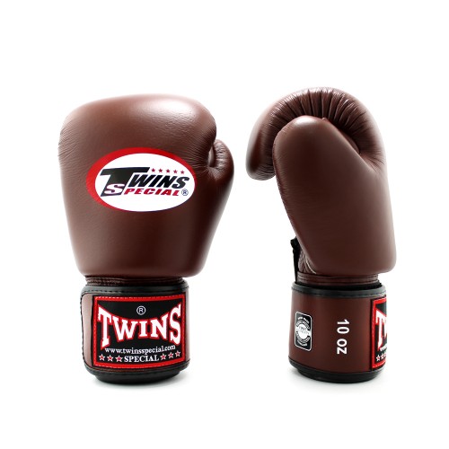 Детские боксерские перчатки Twins Special (BGVS-3 dark brown)