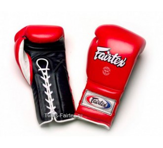 Перчатки боксерские Fairtex (BGL-7 red/black) Mexican Style