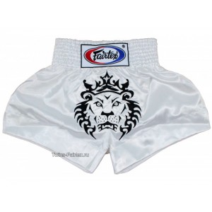 Шорты для тайского бокса Fairtex ("Lion" BS-0658)