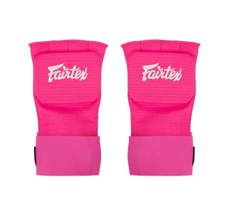 Боксерские бинты Fairtex (HW-3 pink) ленивые