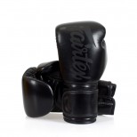 Детские боксерские перчатки Fairtex (BGV-14SB Solid Black)